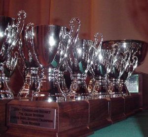 Trophies for 4-H competitions