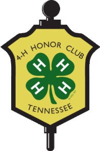 4-H Honor Club of Tennessee badge